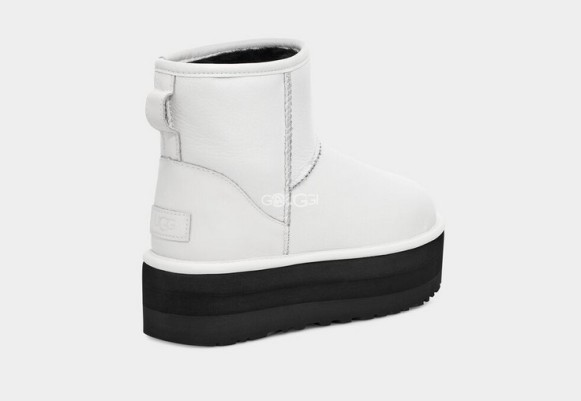 Женские мини угги на платформе UGG Classic Mini Platform Matte