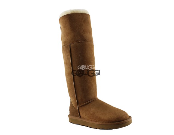 Женские высокие угги Classic Tall Skillful Wrestling Chestnut