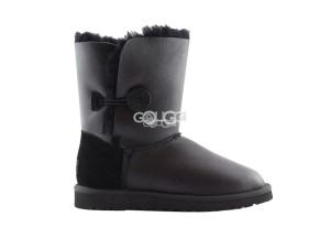 Bailey Button Metallic Black