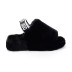 Женские сандалии Ugg Fluff Yeah Slide Black