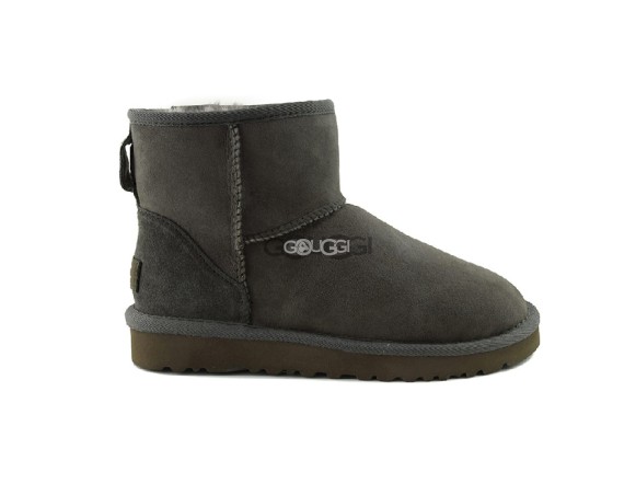 Женские мини угги Classic Mini Grey