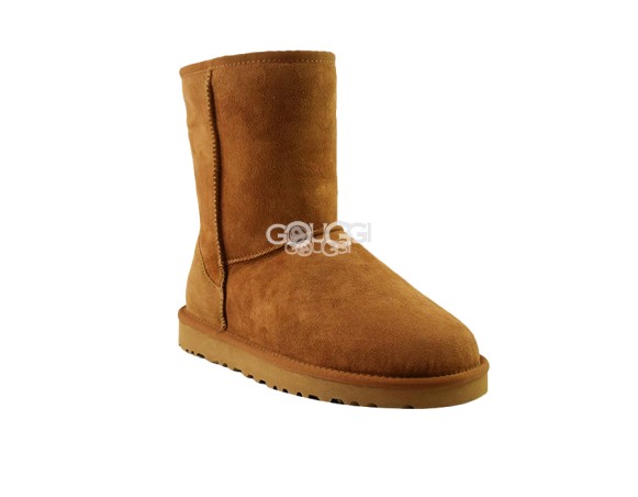 Женские короткие угги Classic Short Chestnut