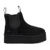 Женские ботинки на платформе UGG Neumel Platform Chelsea Black