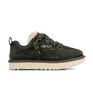 Ugg Mens Lowmel Sneaker Lo Dark Green