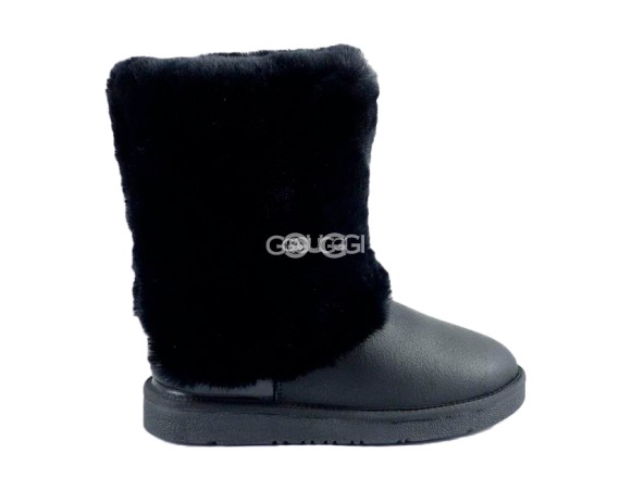 Женские короткие угги Short Maylin Patten Black