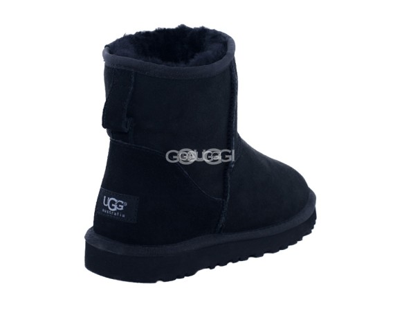 Мужские мини угги Classic Mini Black 