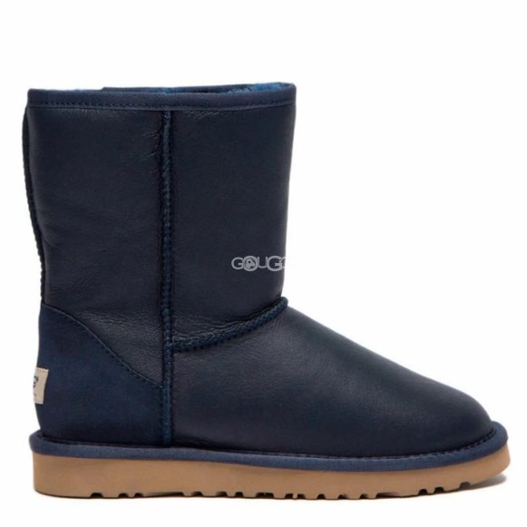 Мужские угги Ugg Mens Classic Short Metallic Navy