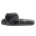Женские тапочки Fluff Slide Slippers Dark Grey