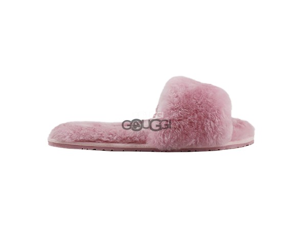 Женские тапочки Fluff Slide Slippers Pink