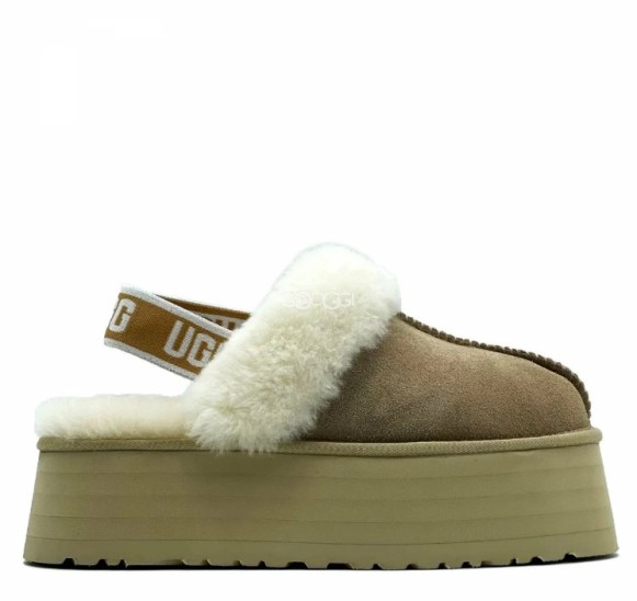Женские сандалии на платформе Ugg Funkette Suede Platform Sand