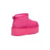 Женские мини угги на платформе Classic Ultra Mini Platform Taffy Pink