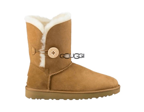 Женские угги с пуговицей Bailey Button Chestnut II