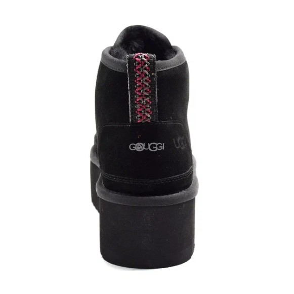 Женские ботинки на платформе Neumel Heritage Platform Black