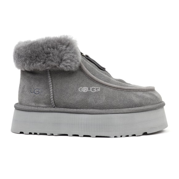 Женские угги на платформе Ugg Funkette Platform Boots Grey