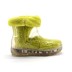 Женские прозрачные короткие угги Ugg Drizlita Clear Boot Yellow